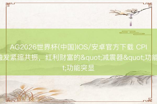 AG2026世界杯(中国)IOS/安卓官方下载 CPI破4触发紧缩共振，红利财富的"减震器"功能突显